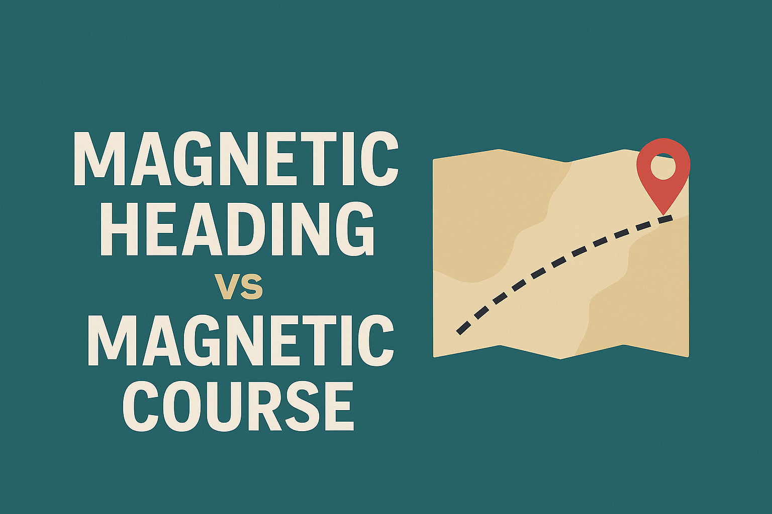 magnetic heading vs magnetic course flightwaypoint.com