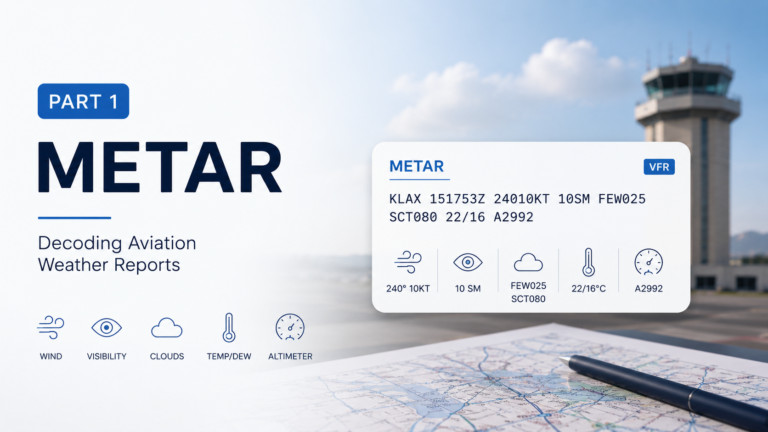 一篇看懂航空天气报告Part 1 — 关于METAR有关的一切